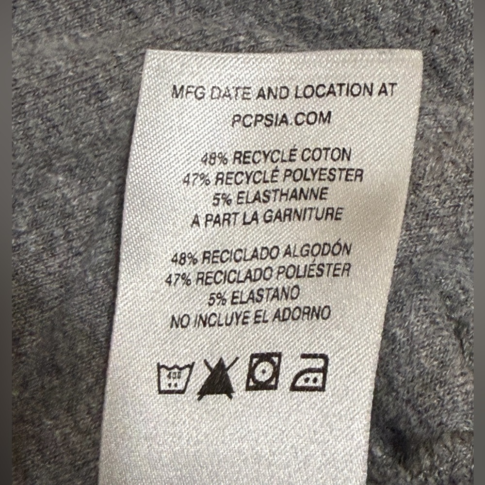 Patagonia Uprisal Hoodie Small Gray Mountain Stripe Pullover - Picture 6 of 11